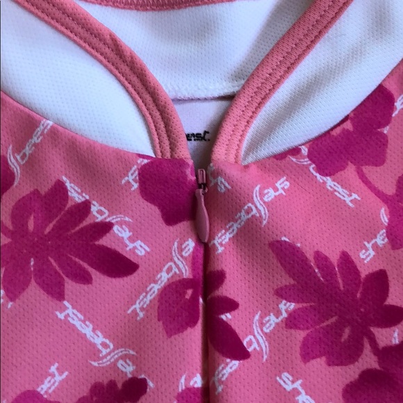 SHEBEEST pink cycling top - Medium - Picture 10 of 10